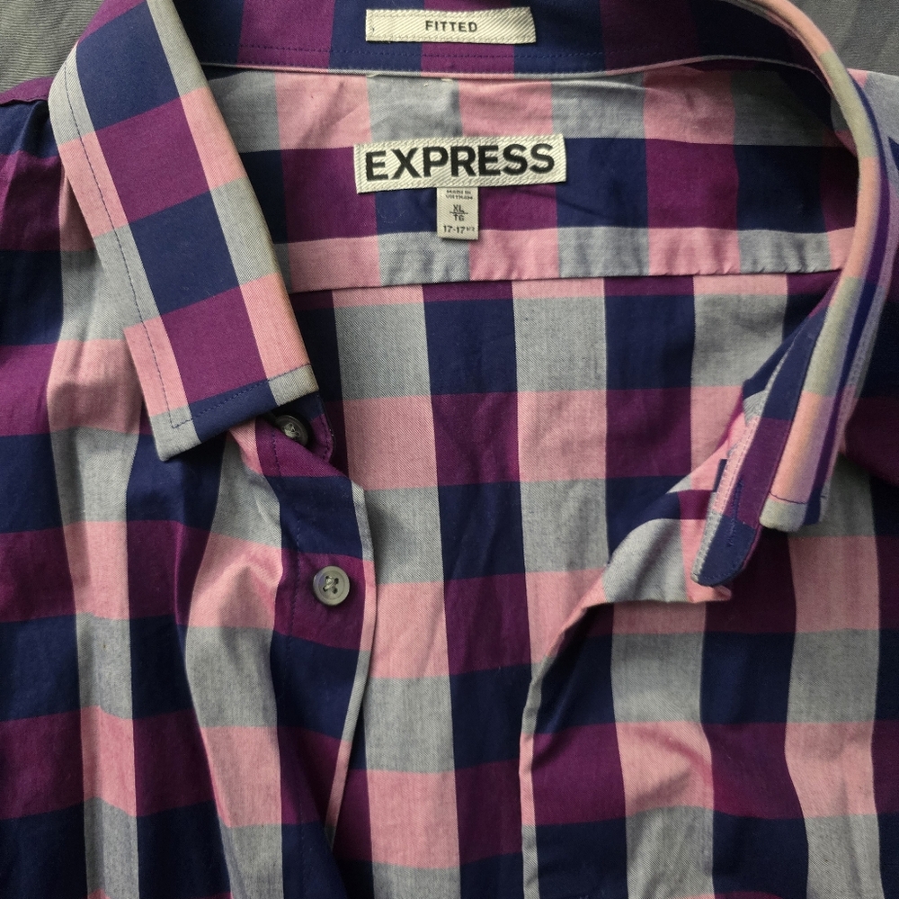 Express fitted button down shirt - Picture 3 of 5